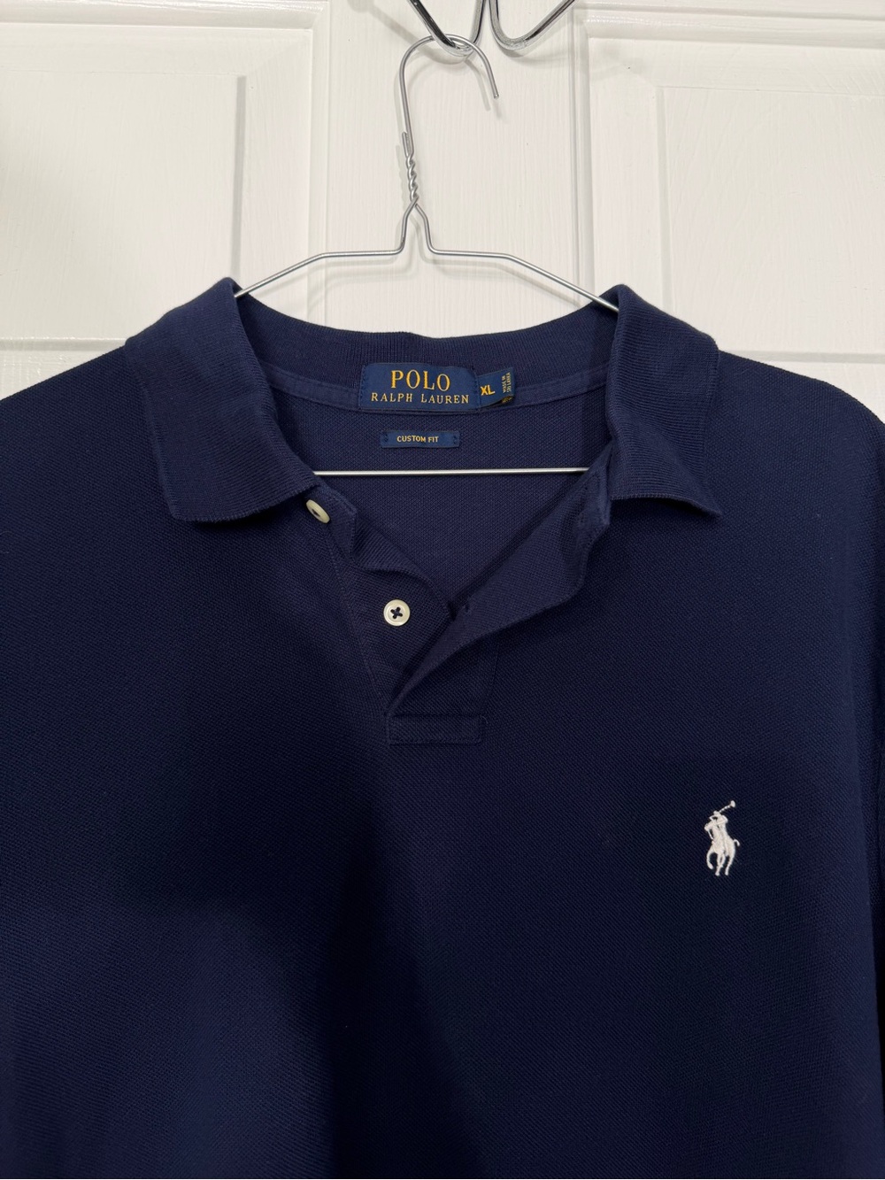 Polo by Ralph Lauren Navy Polo with White Pony Logo - Picture 2 of 9